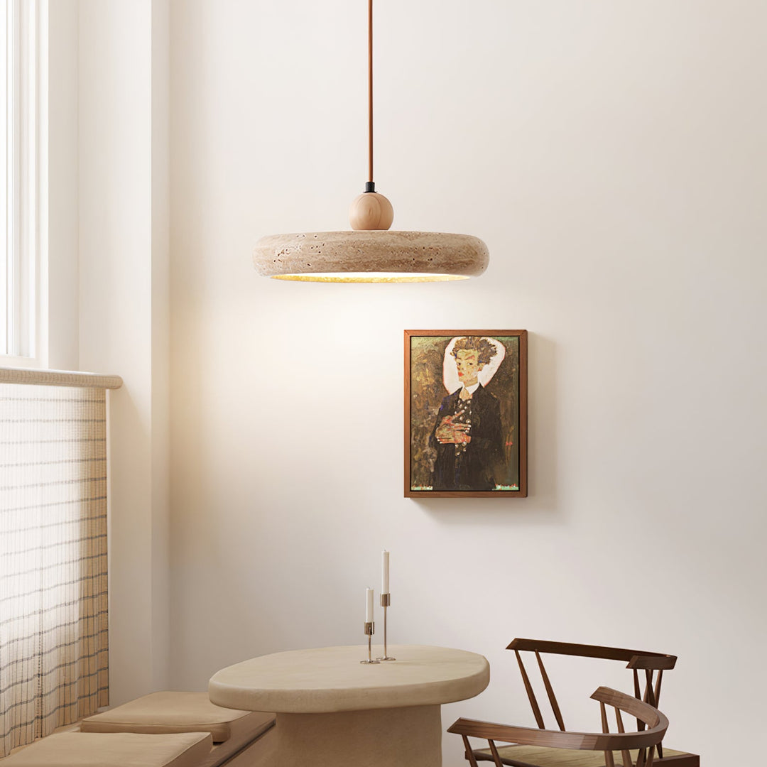 Aurelio Travertine Pendant Light - Vakkerlight