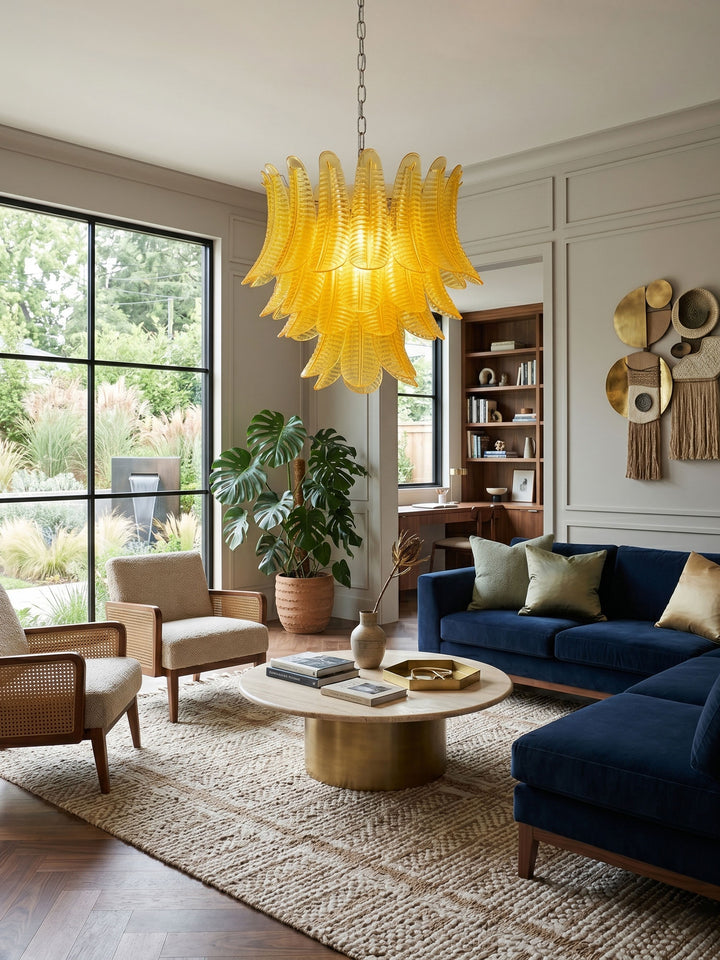 Aurelium Cascade Glass Chandelier - Vakkerlight