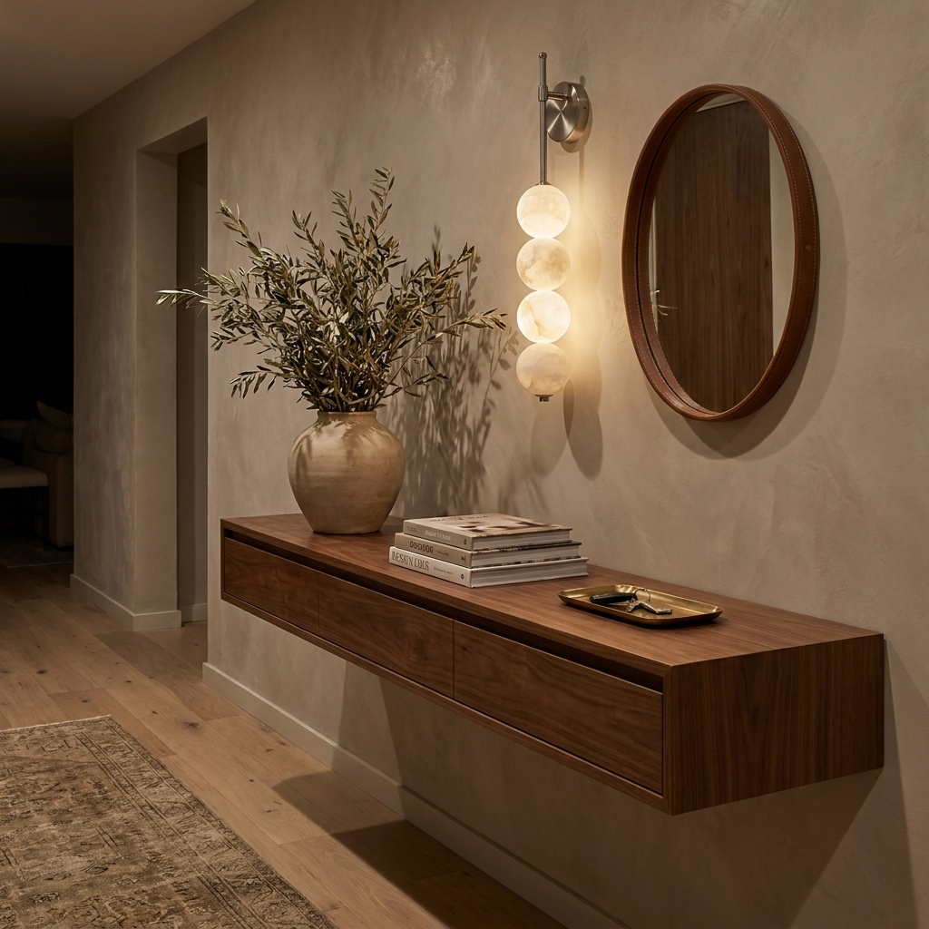 Aurelle Alabaster Wall Sconce