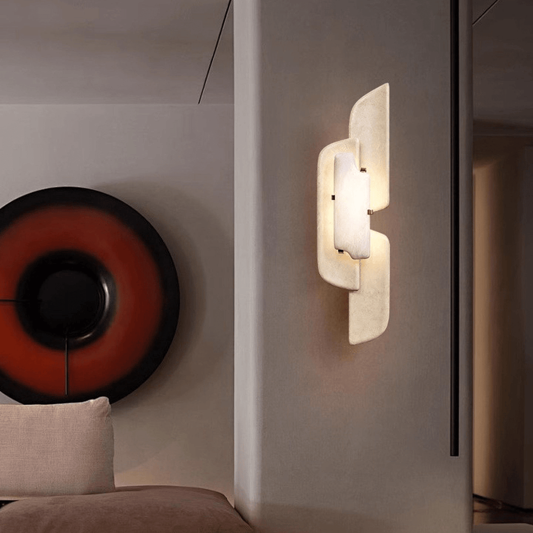 Aurellin Alabaster Sconce - Vakkerlight
