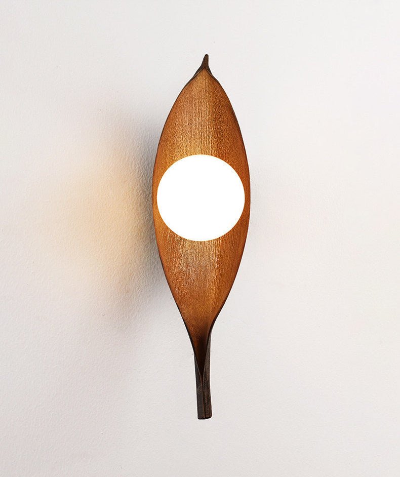 Aureo Leaf Glass Wall Lamp - Vakkerlight