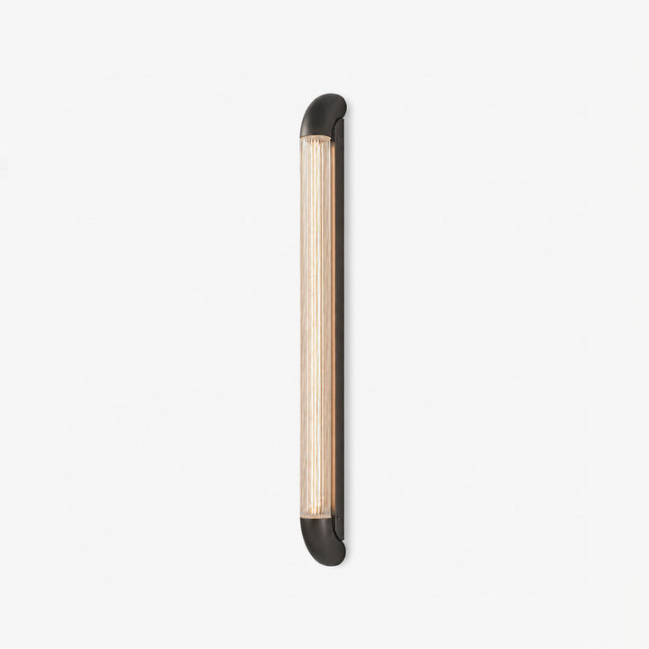 Aurevane Ribbed Glass Wall Sconce