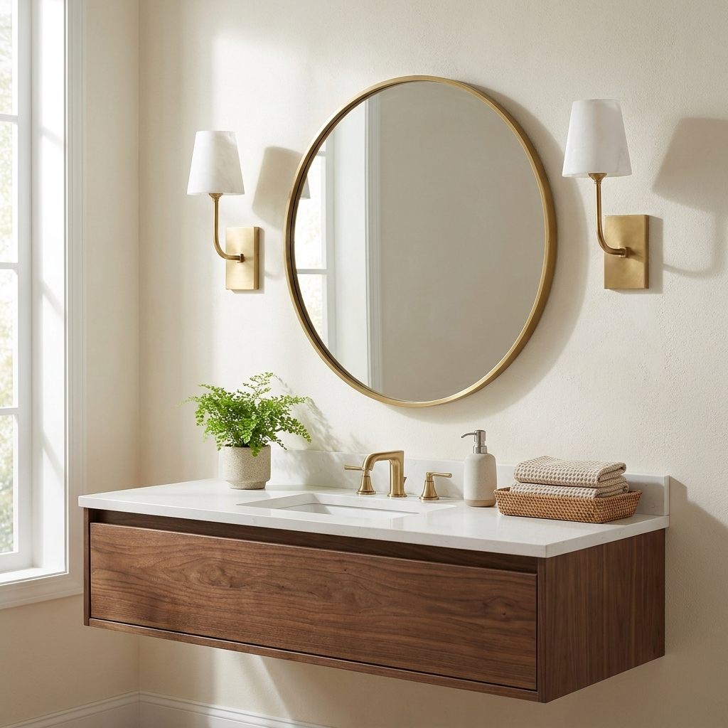 Aurevia Alabaster Tapered Shade Wall Sconce
