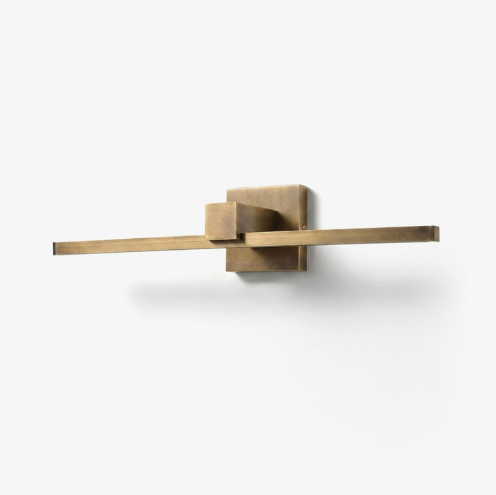 Aurevia Vintage Brass Linear Wall Sconce