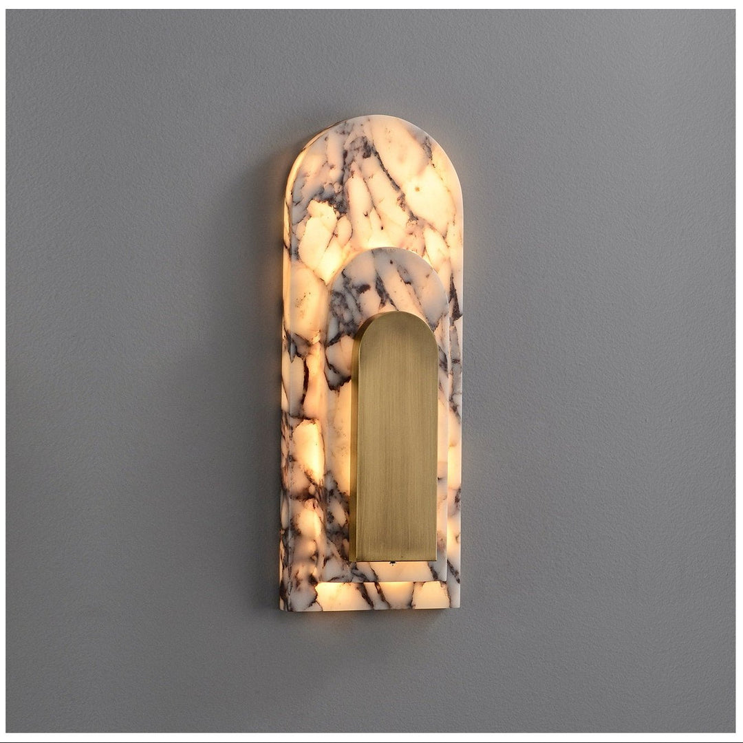Aurevian Marble Wall Sconce - Vakkerlight