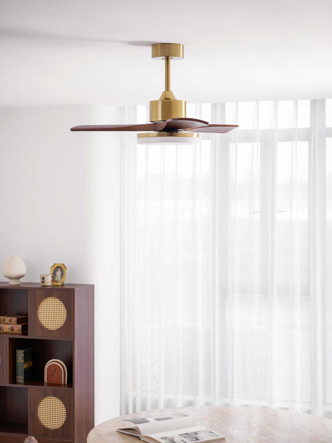 Aurevo Ceiling Fan Light - Vakkerlight