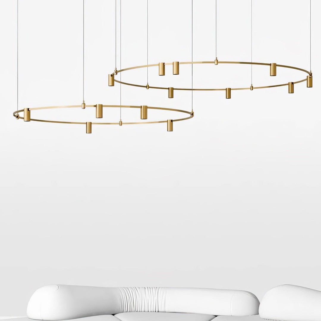 Auroom Round Chandelier - Vakkerlight