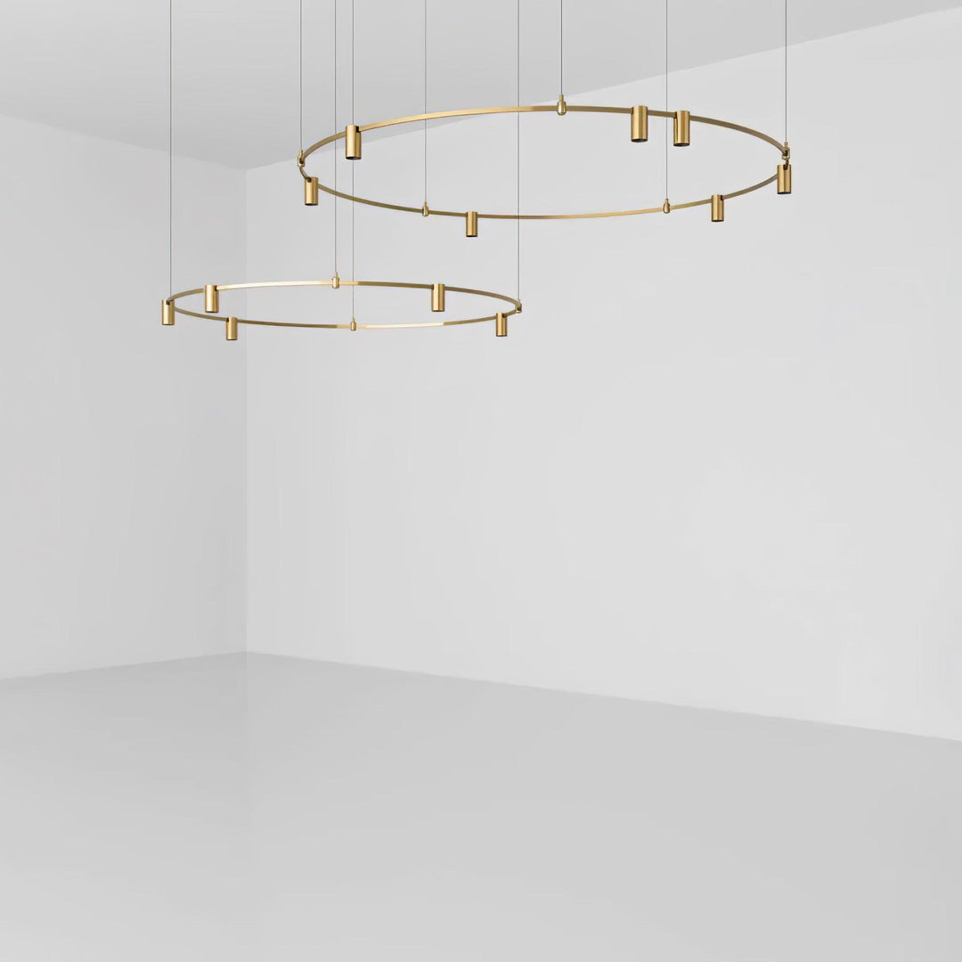 Auroom Round Chandelier - Vakkerlight