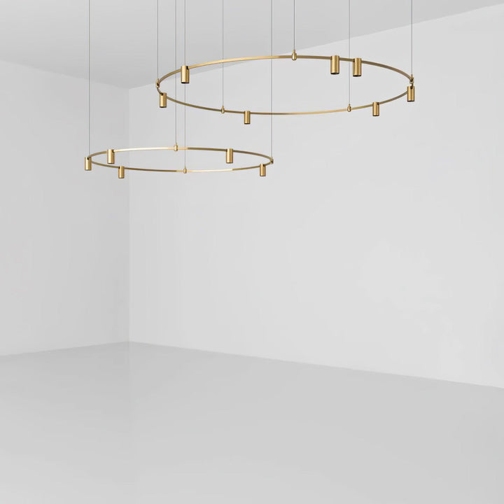 Auroom Round Chandelier - Vakkerlight