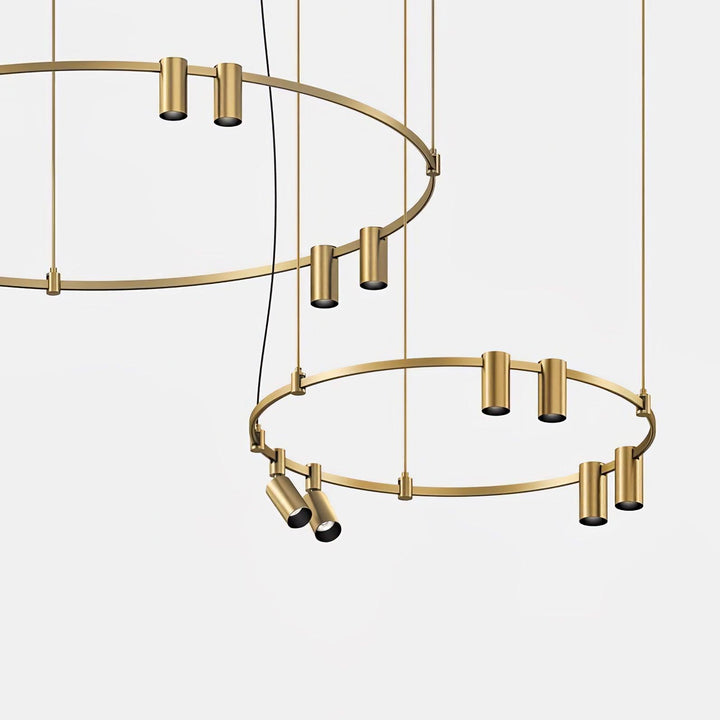 Auroom Round Chandelier - Vakkerlight