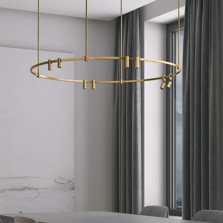 Auroom Round Chandelier - Vakkerlight