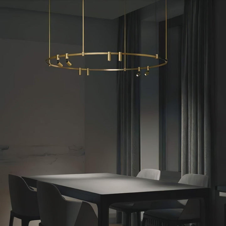 Auroom Round Chandelier - Vakkerlight