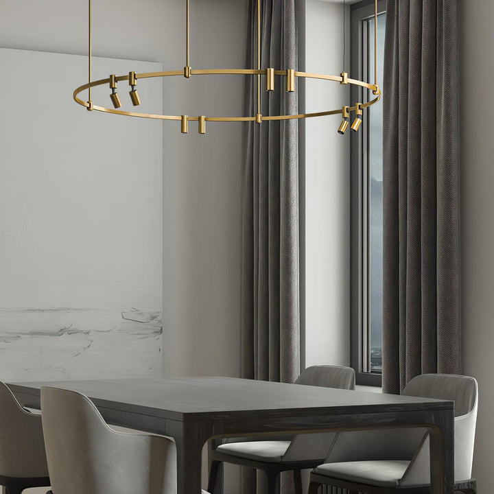 Auroom Round Chandelier - Vakkerlight