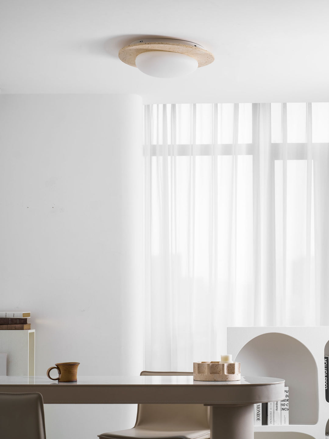 Aurora Stone Ceiling Light - Vakkerlight