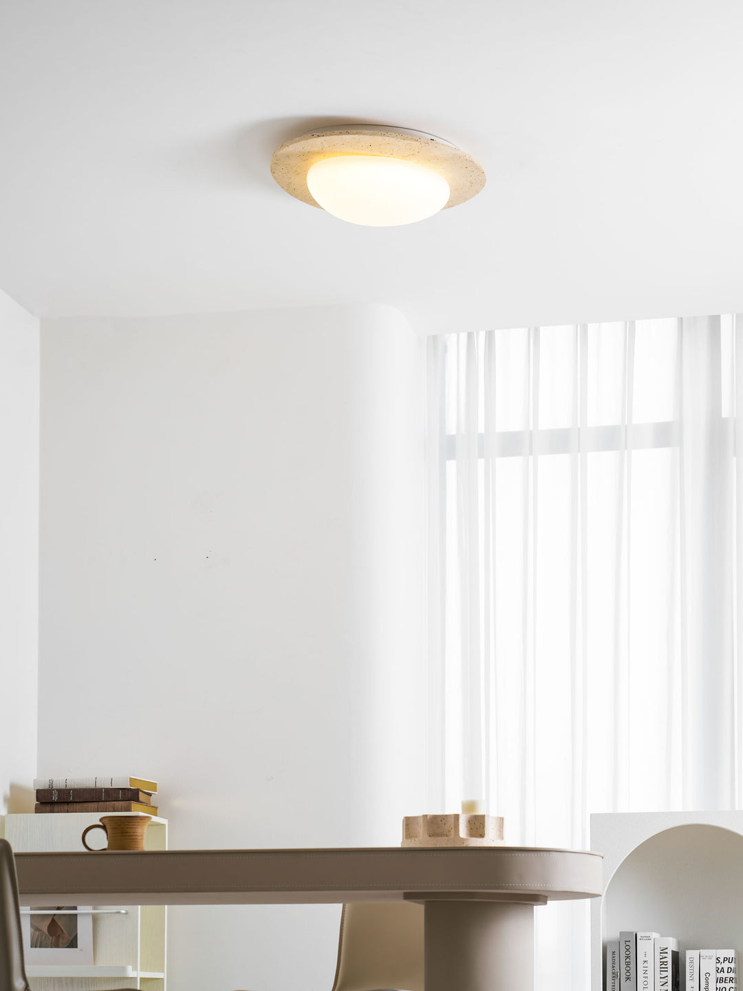 Aurora Stone Ceiling Light - Vakkerlight