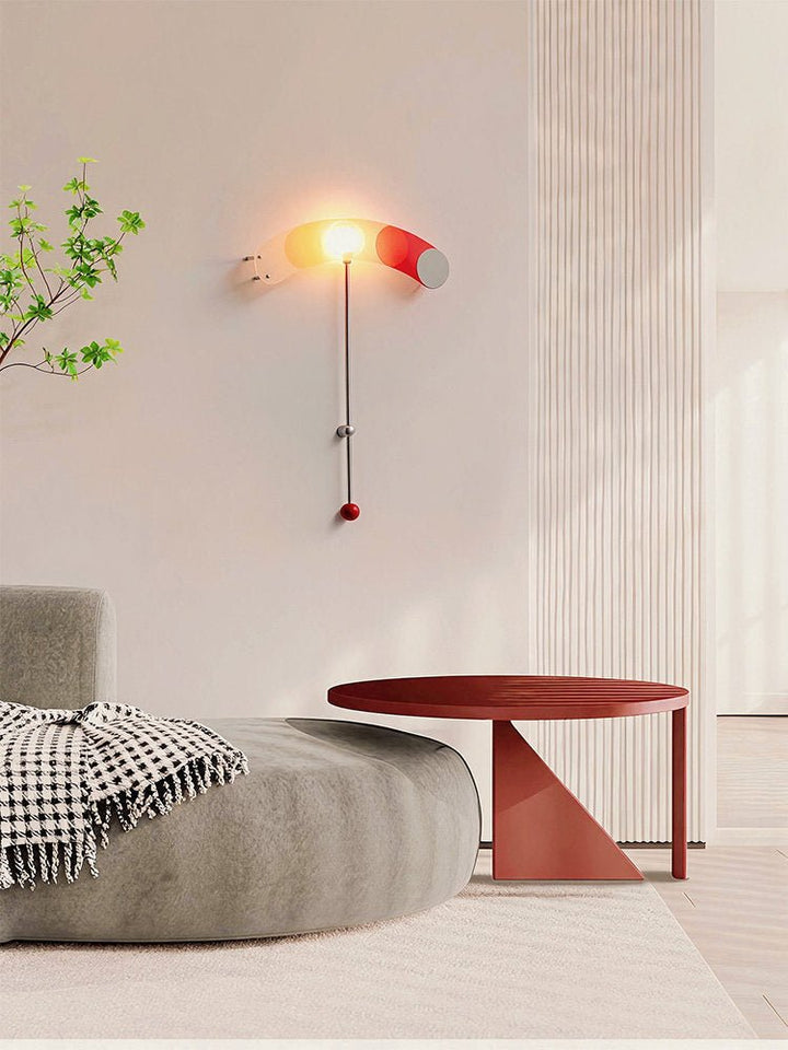 Aurora Gradient Arc Wall Sconce