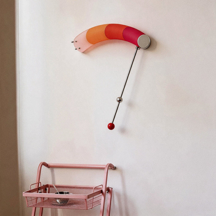 Aurora Gradient Arc Wall Sconce