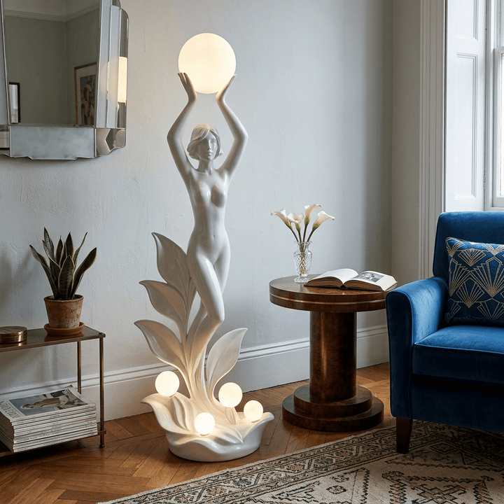 Aurora Muse Sculptural Floor Lamp - Vakkerlight