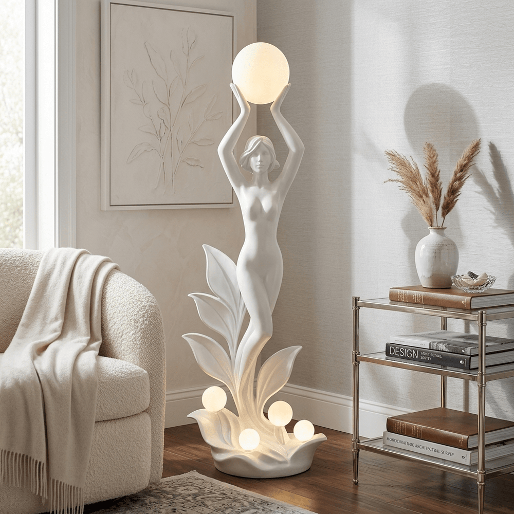 Aurora Muse Sculptural Floor Lamp - Vakkerlight