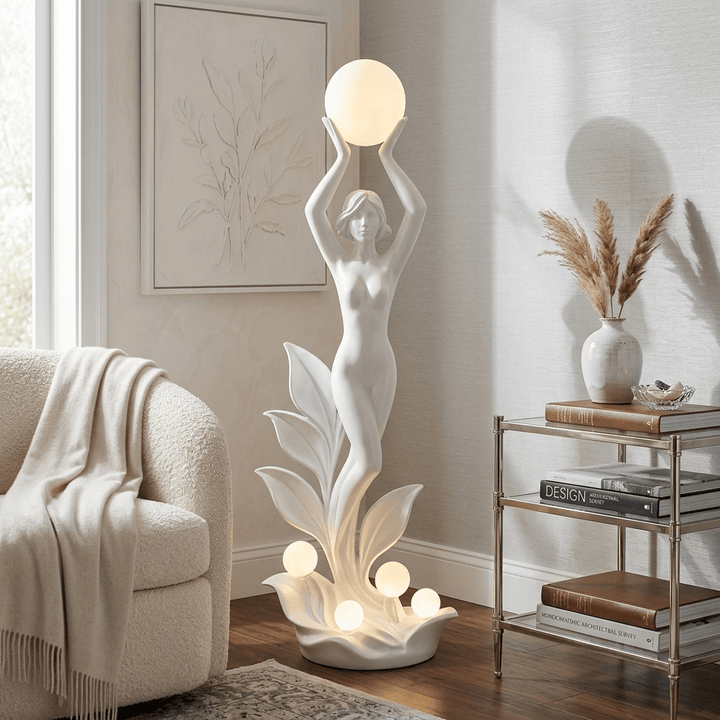 Aurora Muse Sculptural Floor Lamp - Vakkerlight