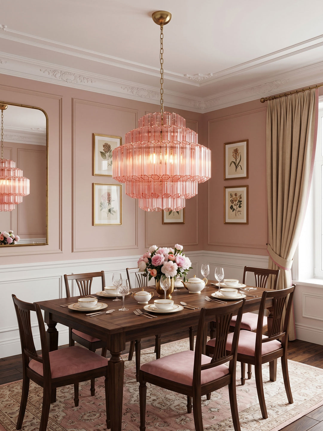 Aurum Cascade Glass Chandelier - Vakkerlight