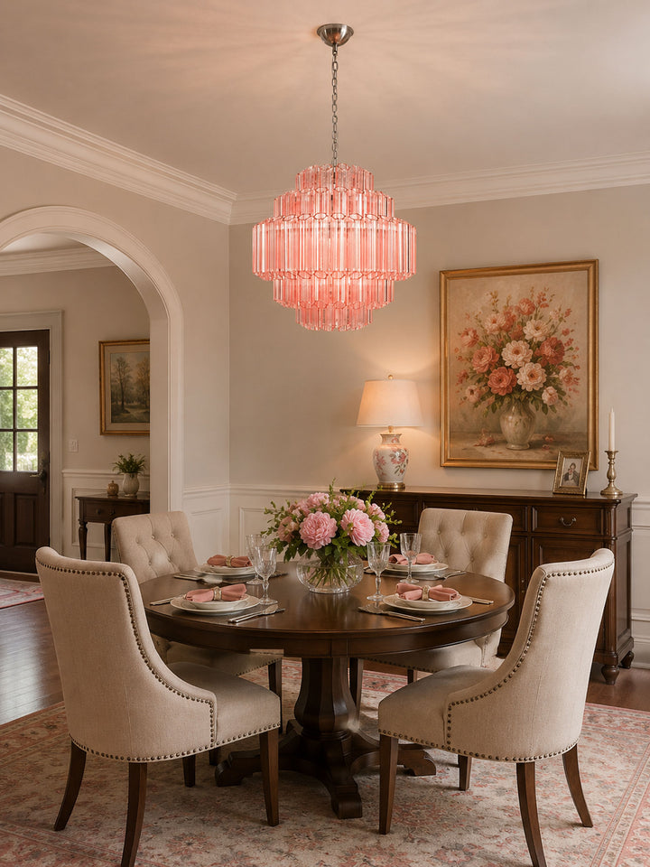 Aurum Cascade Glass Chandelier - Vakkerlight