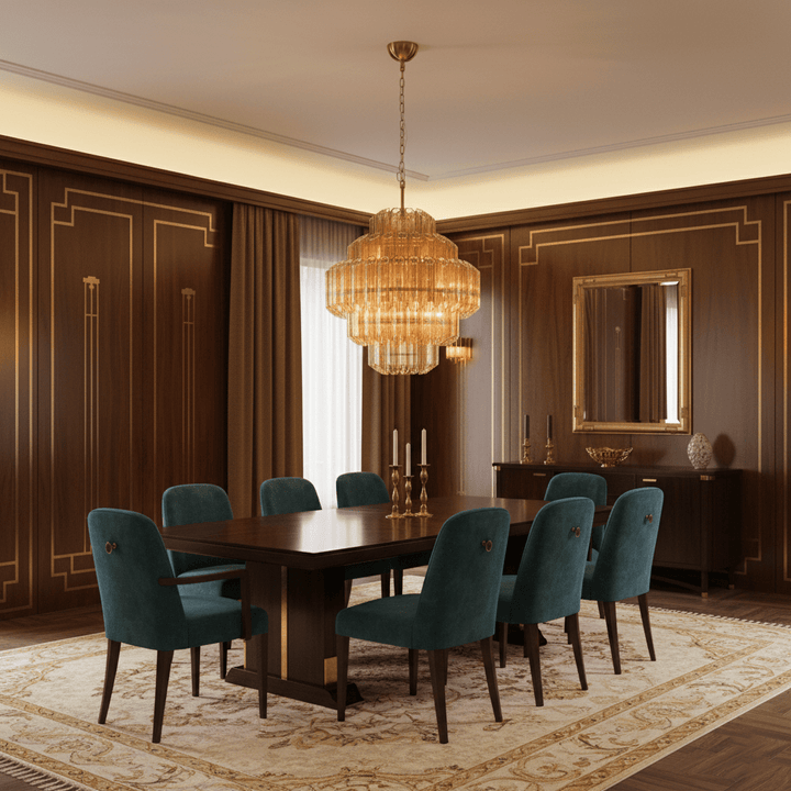 Aurum Cascade Murano Chandelier - Vakkerlight