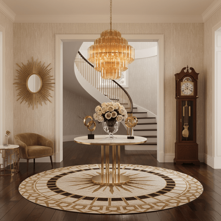 Aurum Cascade Murano Chandelier - Vakkerlight