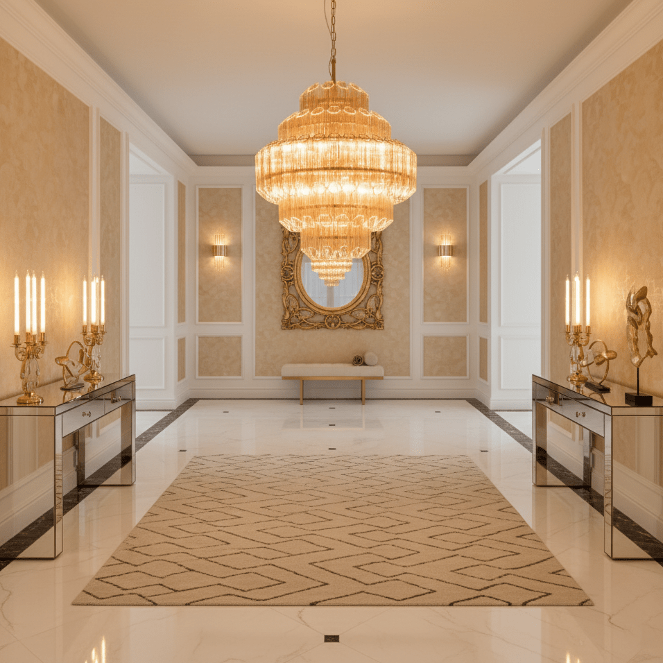 Aurum Cascade Murano Chandelier - Vakkerlight