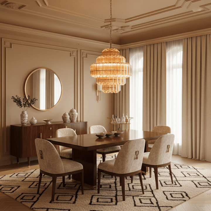 Aurum Cascade Murano Chandelier - Vakkerlight