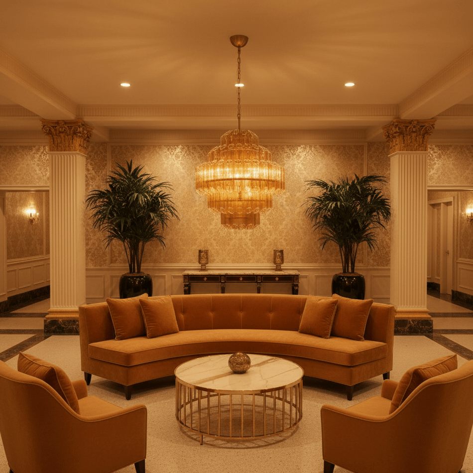 Aurum Cascade Murano Chandelier - Vakkerlight