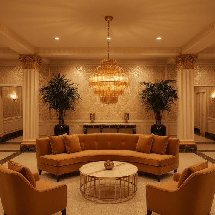 Aurum Cascade Murano Chandelier - Vakkerlight