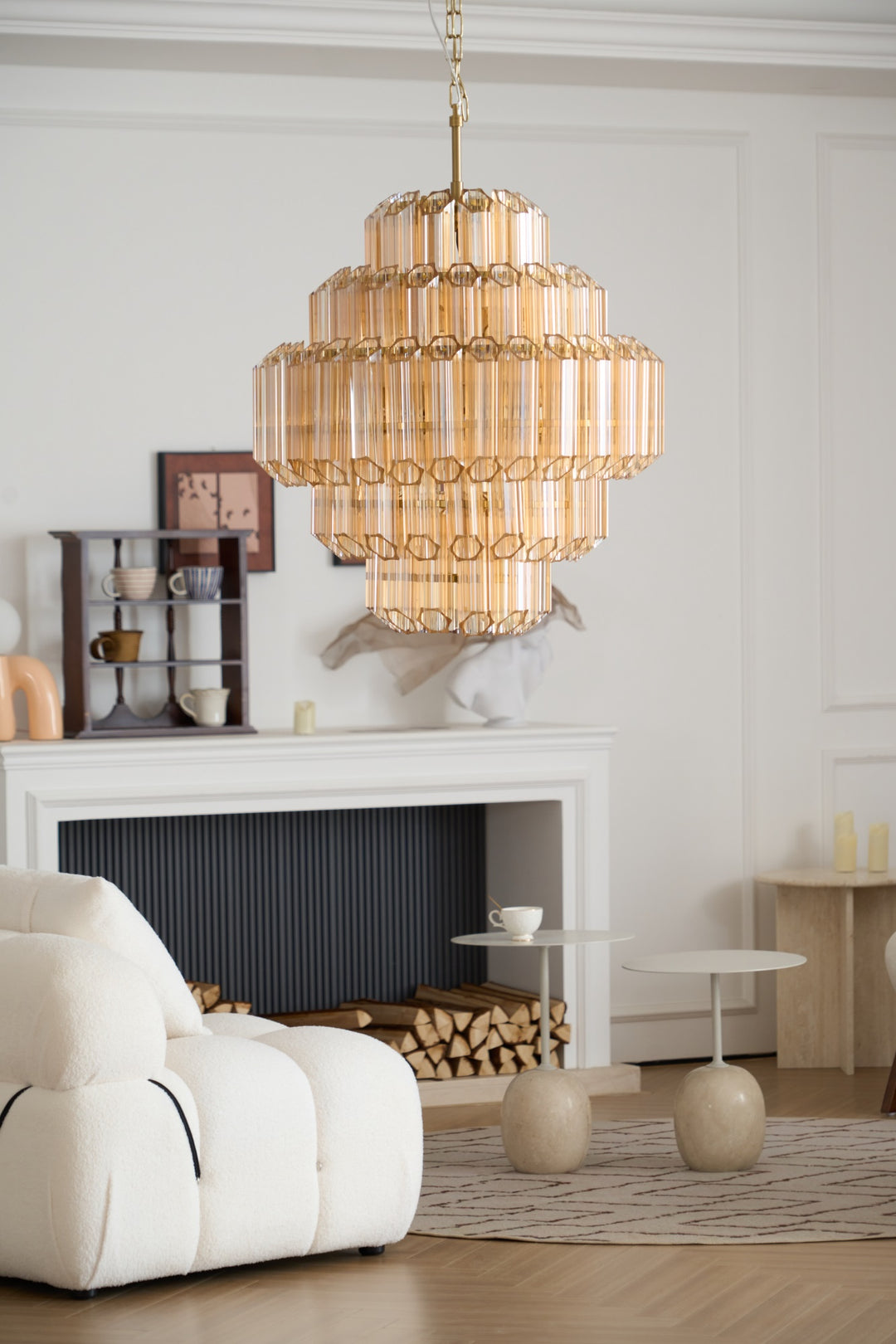 Aurum Cascade Murano Chandelier - Vakkerlight