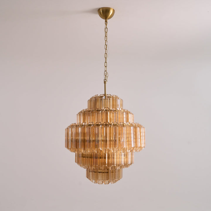 Aurum Cascade Murano Chandelier - Vakkerlight