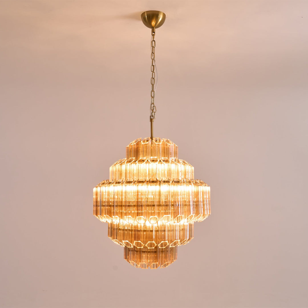 Aurum Cascade Murano Chandelier - Vakkerlight
