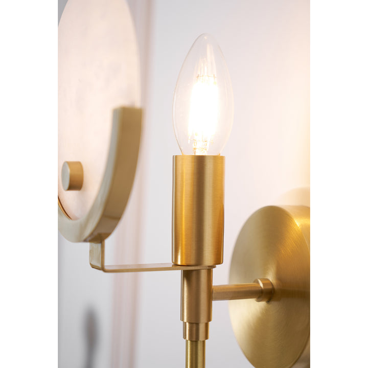 Ava Brass Wall Lamp - Vakkerlight