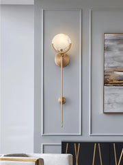 Ava Brass Wall Lamp - Vakkerlight