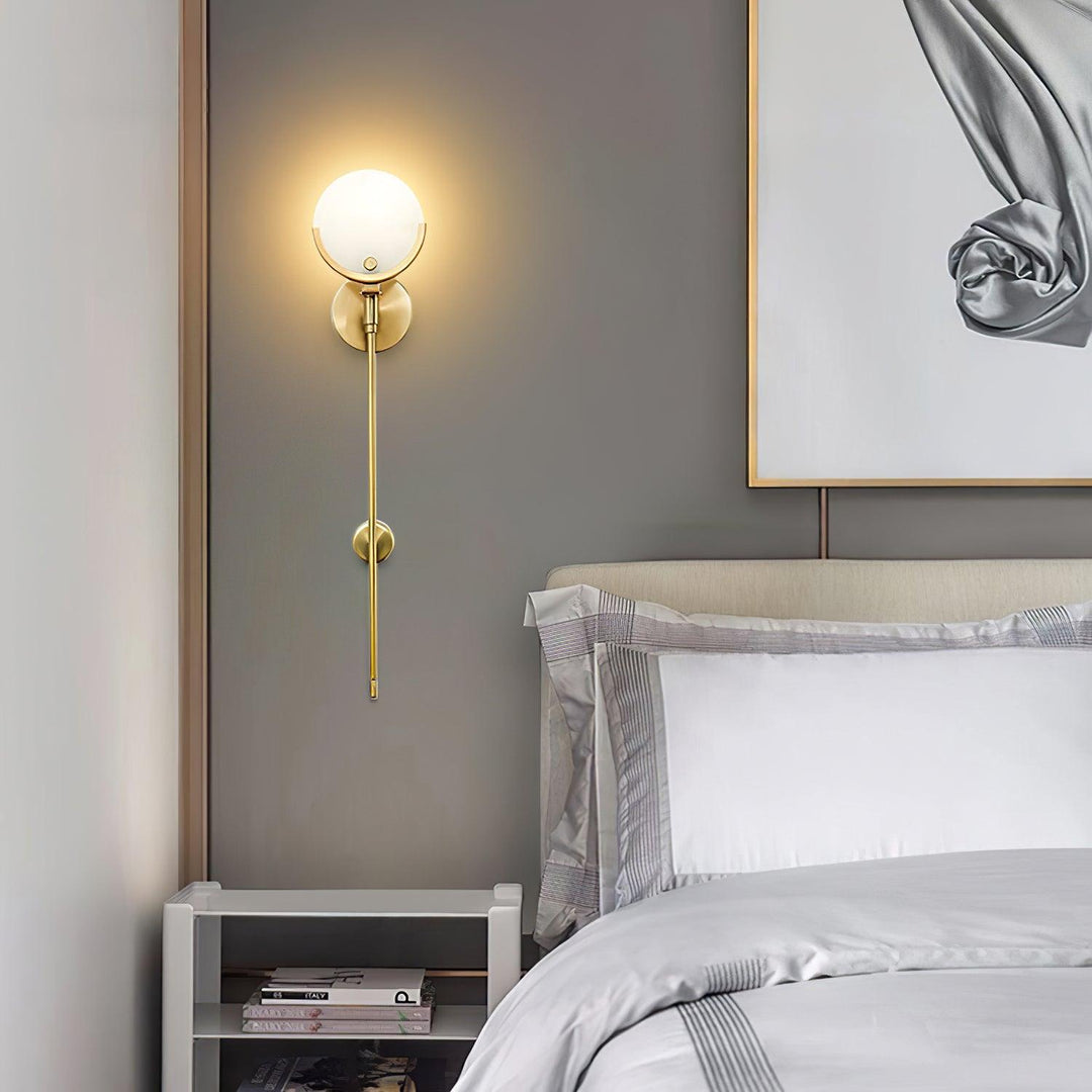 Ava Brass Wall Lamp - Vakkerlight