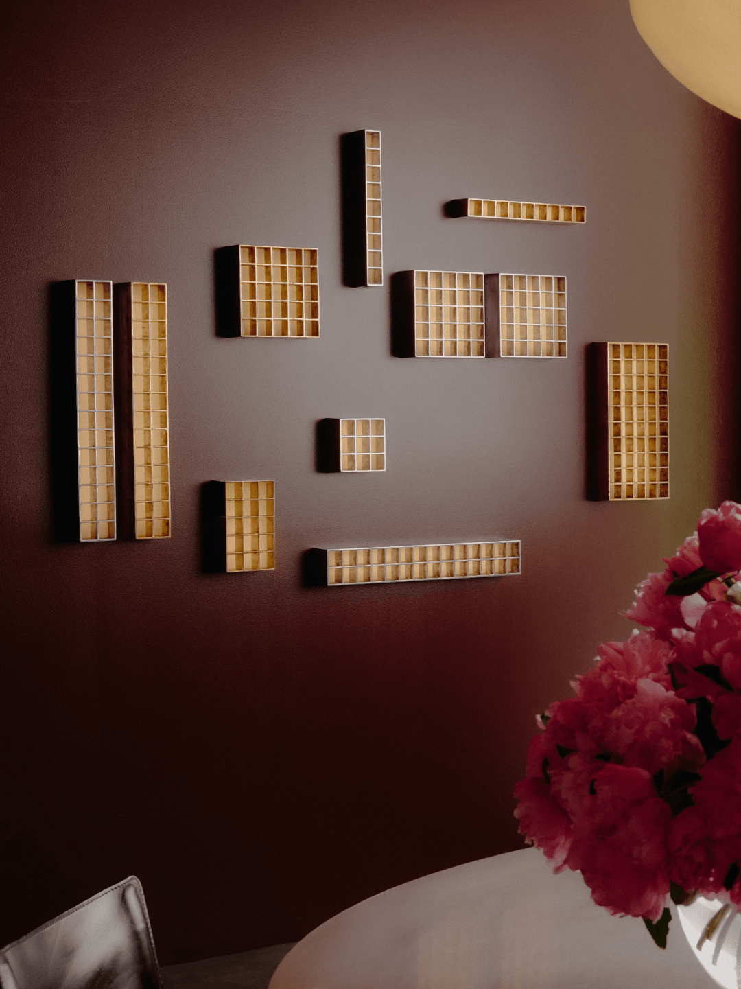 Aveline Grid Wall Light - Vakkerlight