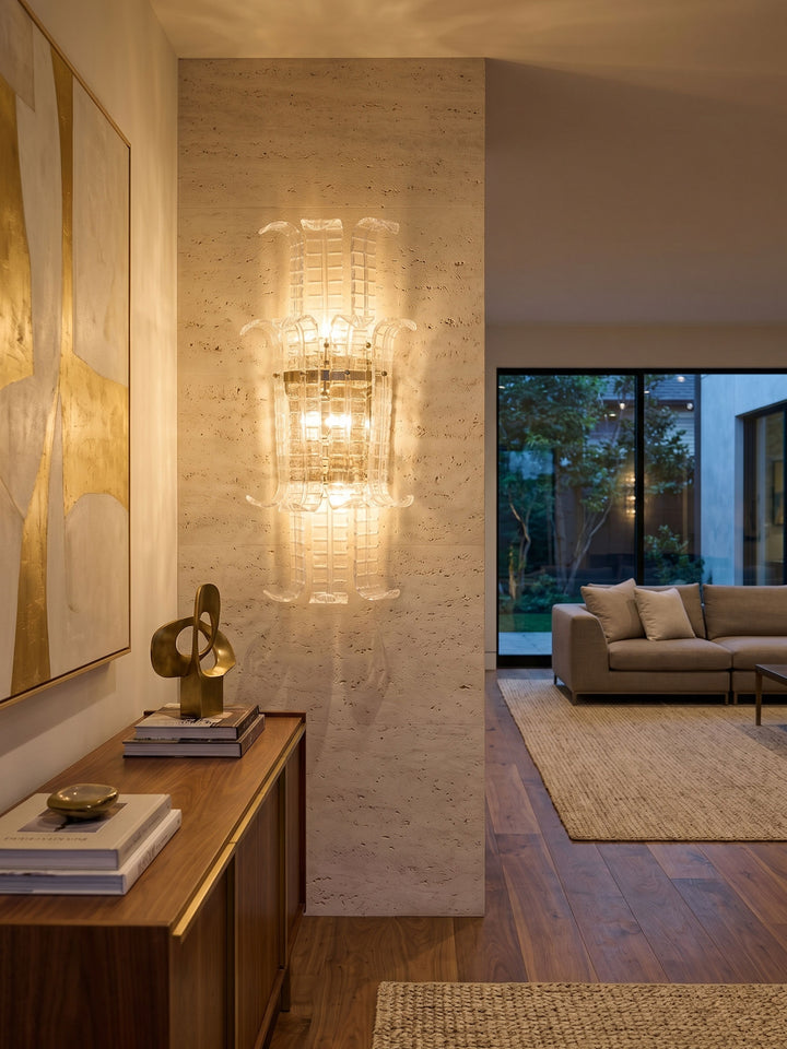Aveline Glass Wall Sconce - Vakkerlight