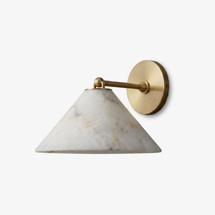 Aveline Alabaster Cone Wall Sconce - Vakkerlight