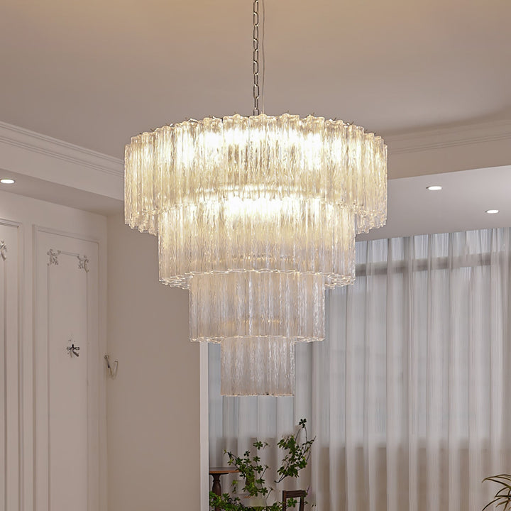 Aveline Glass Chandelier – detail 6