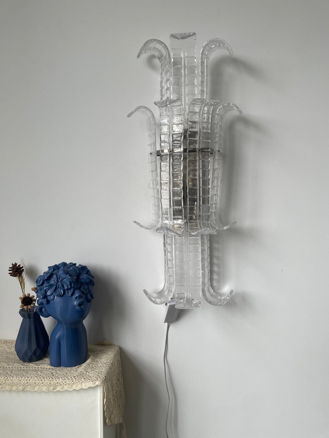 Aveline Murano Glass Wall Sconce - Vakkerlight