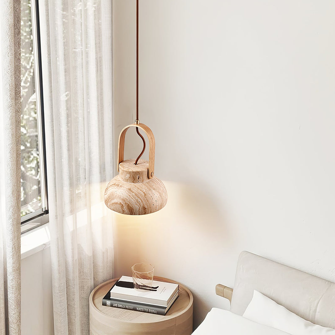 Aveline Travertine Pendant Light - Vakkerlight