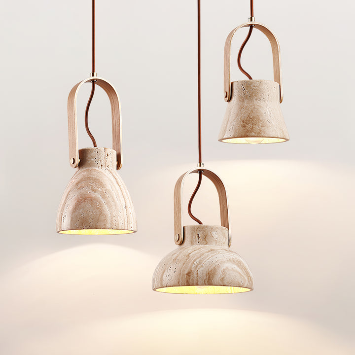 Aveline Travertine Pendant Light - Vakkerlight
