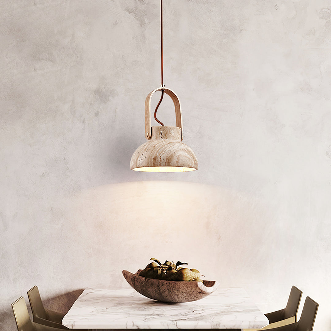 Aveline Travertine Pendant Light - Vakkerlight