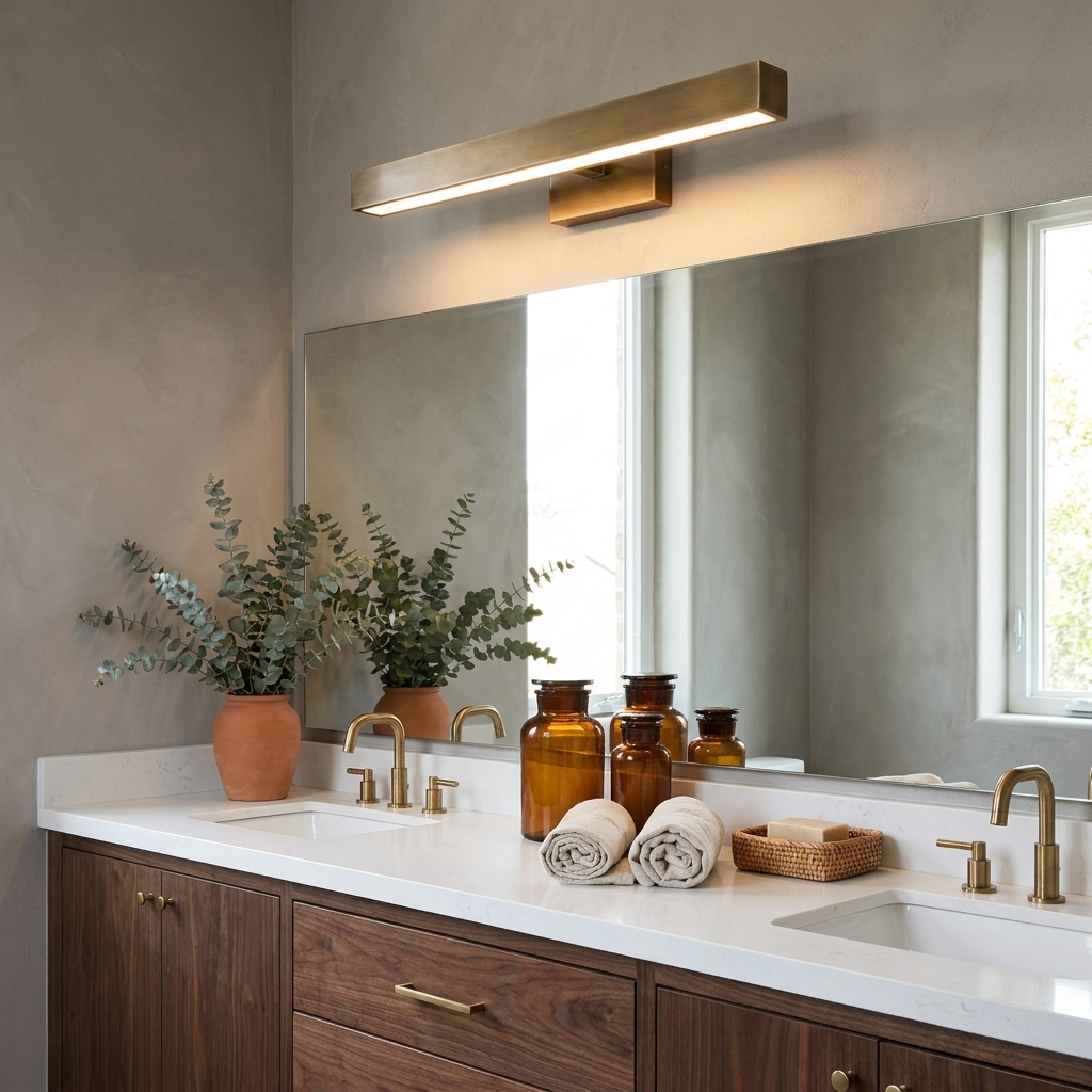 Avenor Vintage Brass LED Picture Light