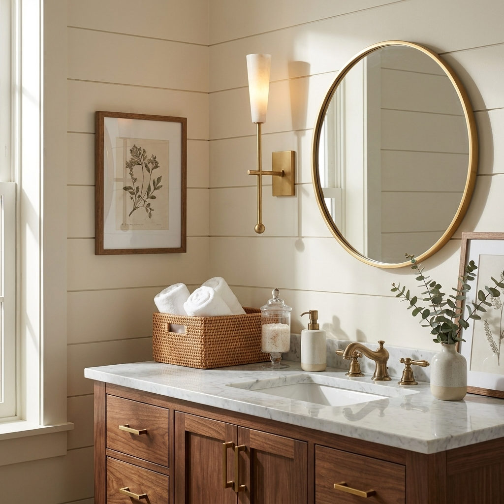 Averon Alabaster Torch Wall Sconce