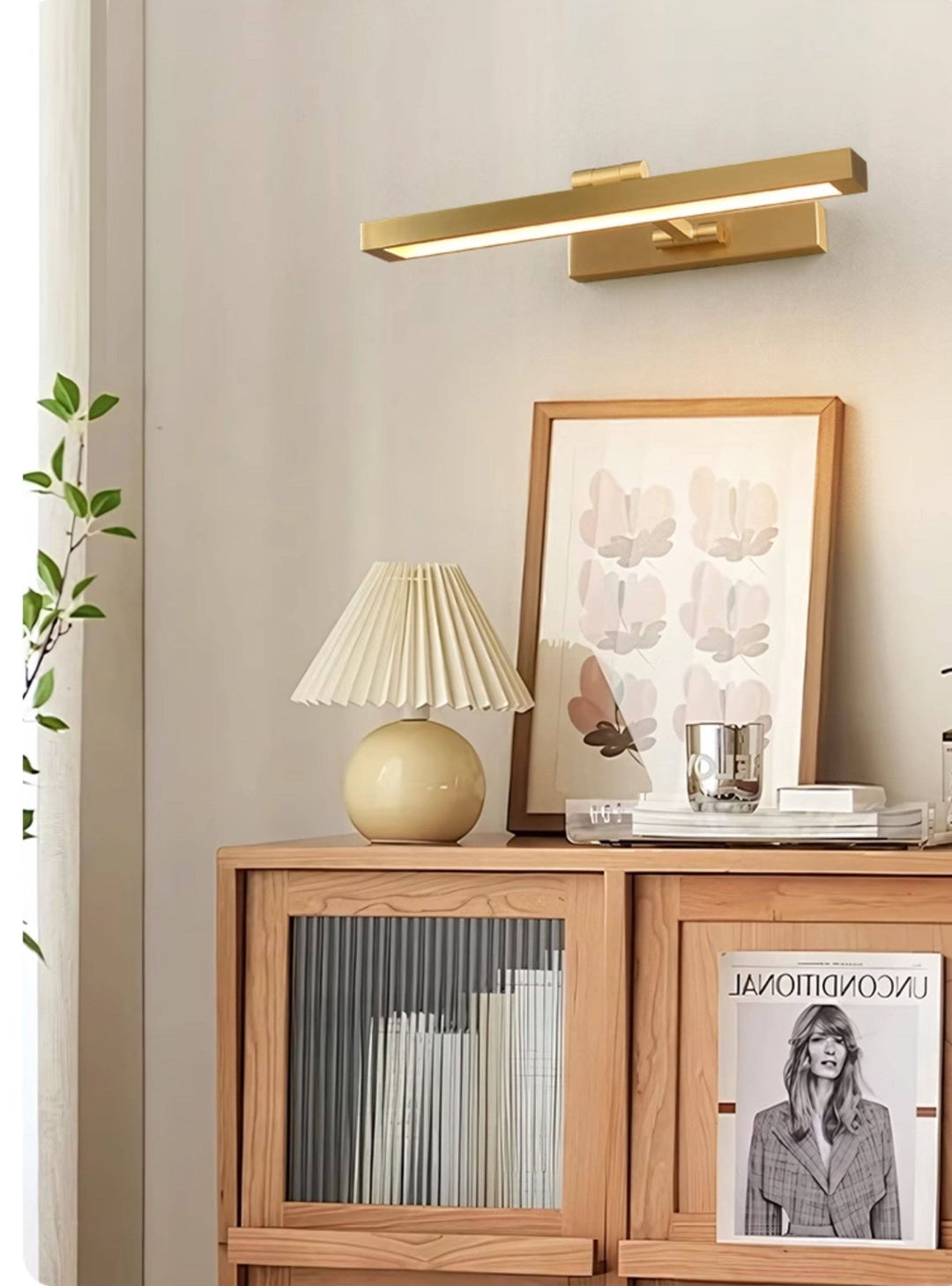 Avery Brass Wall Light - Vakkerlight