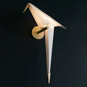 Neerstrijkende Vogel Wandlamp